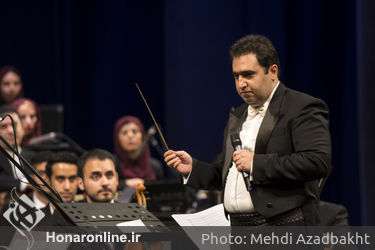 اجرا اکستر ملی ایران به رهبری میهمان سهراب کاشف در تالار وحدت