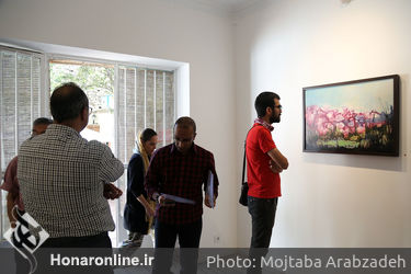 نمایشگاه نقاشی مرتضی نبی‌پور در گالری هپتا