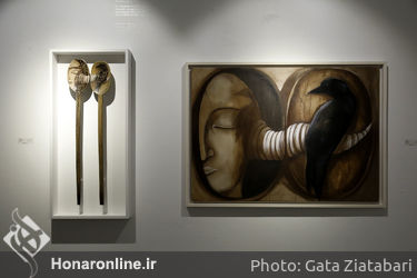 نمایشگاه نقاشی فروغ ریحانی در گالری شیرین