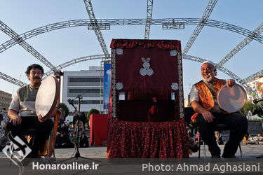 پنجمین روز هفدهمین جشنواره بین‌المللی تئاتر عروسکی تهران- مبارک