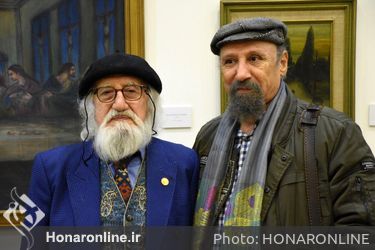 نمایشگاه آثار حسین محجوبی در گالری مهرسان