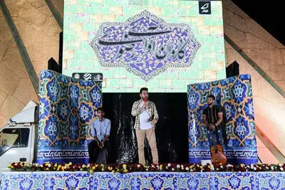 «کاروان آوای رضوی» به چهارراه ولی عصر(عج) رسید