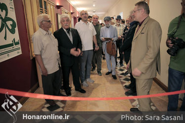 نمایشگاه نقاشی‌ اسماعیل خلج در خانه هنرمندان