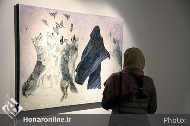 نمایشگاه نقاشی‌های محمد طباطبایی در گالری شیرین