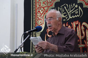 سومین روز از مراسم عزاداری اباعبدالله الحسین (ع) در معاونت هنری وزارت ارشاد