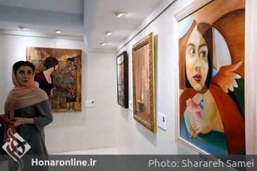نمایشگاه گروهی نقاشی با ارائه آثاری از بیست هنرمند معاصر در نگارخانه آتشزاد