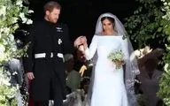 نگاهی به جشن ازدواج نوه ملکه بریتانیا از لباس ساده عروس تا کلاه اجباری مهمانان خانم