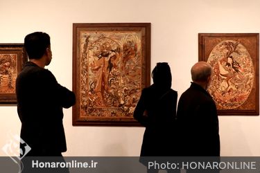 نمایشگاه نگاره‌های چوبی (هیما) در فرهنگسرای نیاوران