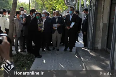 افتتاحیه پیاده‌راه استاد شهریار