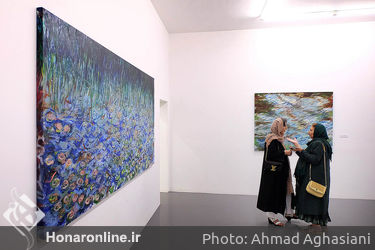 نمایشگاه آثار پریناز علیش در گالری اعتماد باغ نگارستان
