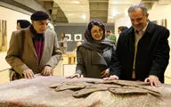 بازدید احمد مسجد جامعی و مرتضی کاظمی از نمایشگاه 