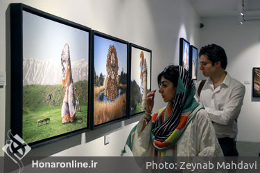 نمایشگاه تصویرسازی امین طلاچیان و فرزین نیک روش در گالری شیرین