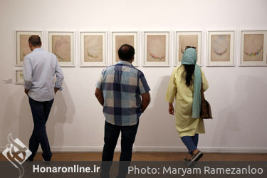 نمایشگاه نقاشی علی نادری در گالری دنا