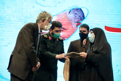 International literati salute General Soleimani in Tehran poetry night