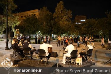 اجرای گروه آوای حنانه در پهنه رودکی