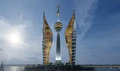 برج‌های نیزه‌ای جیبوتی؛ طراحی نمادی بر اساس فرهنگ آفریقا