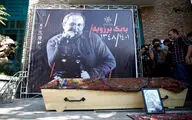 Funeral procession of Renowned Iranian photographer Babak Borzouyeh