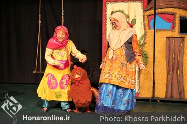نمایش "گیسو طلا" در کانون پرورش فکری کودکان و نوجوانان