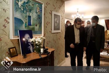 دیدار وزیر فرهنگ و ارشاد اسلامی با خانواده مرحوم استاد حبیب الله صادقی