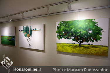 نمایشگاه آثار آرمان یعقوب‌ زاده در گالری گلستان