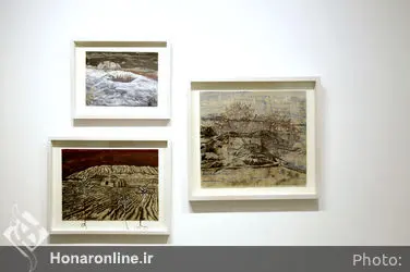 نمایشگاه آثار پونه اوشیدری در گالری باوان