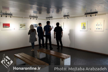 نمایشگاه نقاشی های مهدی سحابی در گالری سیحون