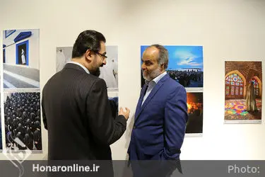 افتتاحیه نمایشگاه عکس‌های مائورو ویتالیه در گالری استاد نامی خانه هنرمندان