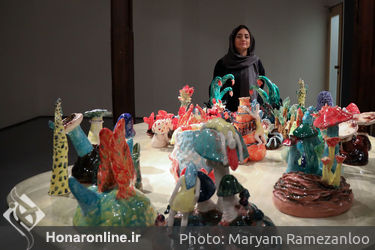 نمایشگاه سرامیک درسا اسدی در گالری طراحان آزاد