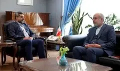 دیدار مشاور وزارت امور خارجه با مدیرعامل بنیاد رودکی