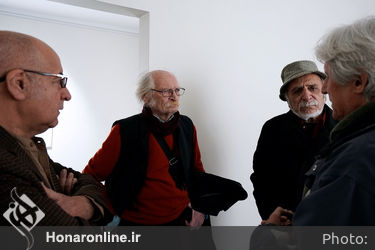 افتتاحیه نمایشگاه مروری بر آثار علیرضا اسپهبد در گالری فرمانفرما