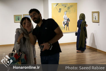 نمایشگاه نقاشی جاوید عندلیب در گالری آس