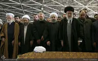 مراسم تشییع پیکر آیت الله هاشمی رفسنجانی در دانشگاه تهران