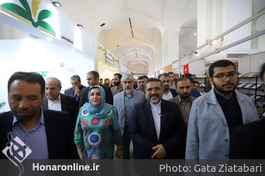 افتتاحیه بخش بین الملل نمایشگاه کتاب تهران