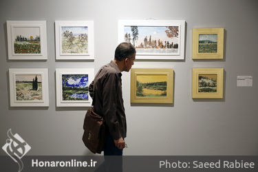 دهمین کارنمای پژوهشی انجمن هنرمندان نقاش ایران در خانه هنرمندان