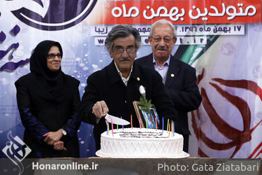 جشن تولد هنرمندان پیشکسوت متولد بهمن ماه در باغ زیبا