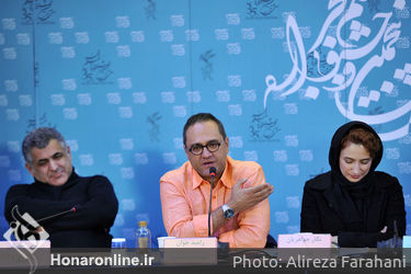 نشست‌ خبری فیلم سینمایی "نگار" روز سوم جشنواره فیلم فجر