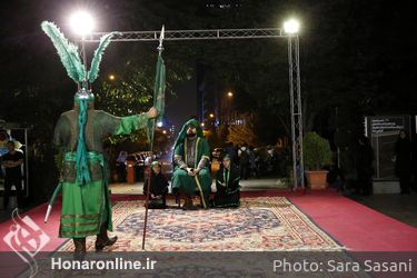 تعزیه خوانی "مجلس حضرت ابوالفضل" در خانه هنرمندان