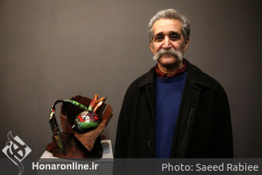 نمایشگاه مجسمه عبدالناصر گیو قصاب در گالری آریا