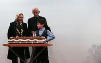 مراسم زادروز غلامحسین امیرخانی در موزه هنرهای دینی امام علی(ع)