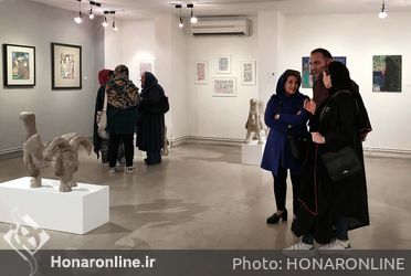 نمایشگاه گروهی هنرمندان خودآموخته در گالری لاله