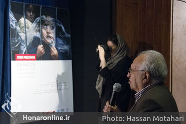 کنفرانس مطبوعاتی نمایشگاه عکسهای خبری جهان در فرهنگسرای نیاوران 