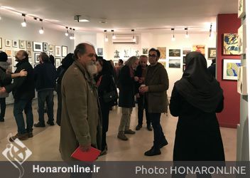 نمایشگاه آثار چند نسل هنرمندان معاصر ایران در گالری لاله