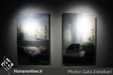 نمایشگاه نقاشی های مریم طباطبایی در گالری آ1