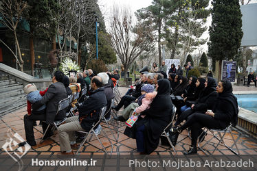 مراسم تشییع پیکر "حسن حاجی نوری" در خانه هنرمندان