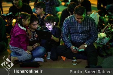 مراسم احیای شب 21 ام ماه مبارک رمضان - گلزار شهدای کوهسار 