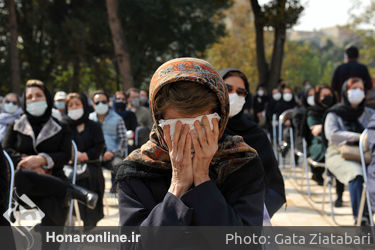  تشییع پیکر «ایران درّودی» در موزه هنرهای معاصر تهران