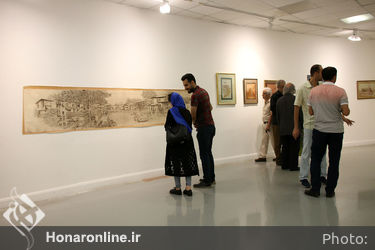 نمایشگاه نقاشی‌های محمد ناصری‌پور در گالری خانه هنرمندان