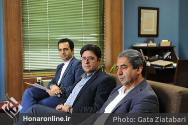 دیدار معاون امور هنری وزارت فرهنگ و ارشاد با مدیر شهرک بین‌المللی هنرهای پاریس