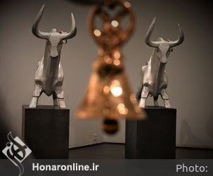 نمایشگاه مجسمه های مجتبی رمزی با عنوان «کازینو عدن» در گالری خاک