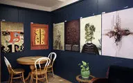 Group poster show in Iranshahr Cafe Gallery